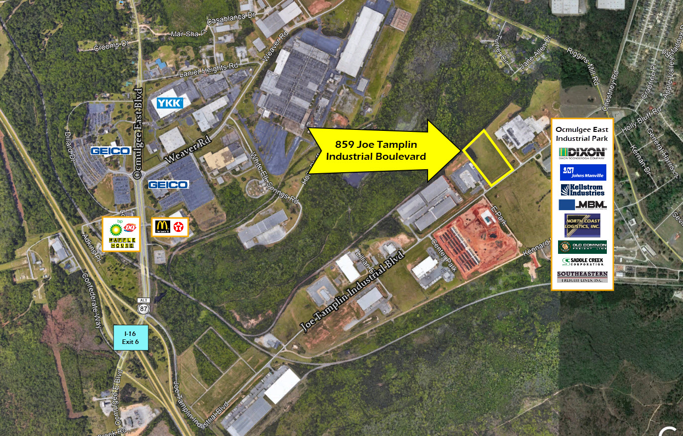 859 Joe Tamplin Industrial Boulevard, Macon, GA 31217